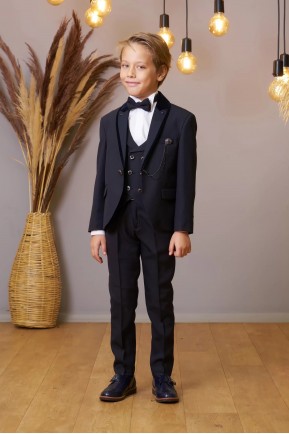 Erkek Çocuk Lacivert Takım Elbise