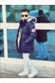 Erkek Çocuk Larcivert Parka Kaban Erkek Çocuk Larcivert Parka Kaban