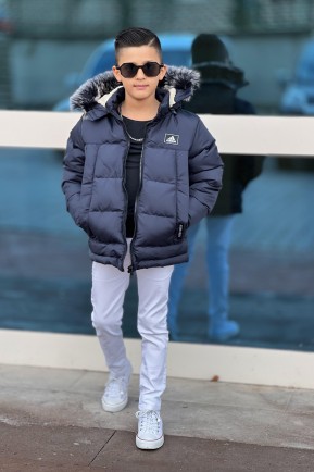 Erkek Çocuk Larcivert Kaban Erkek Çocuk Larcivert Kaban