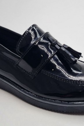 Erkek Çocuk Klasik Siyah Takım Elbise Ayakkabı Erkek Çocuk Klasik Siyah Takım Elbise Ayakkabı