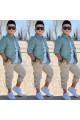 Erkek Çocuk Ceket Gömlek Tişört Jogger Pantolon 3'lü Set Erkek Çocuk Ceket Gömlek Tişört Jogger Pantolon 3'lü Set
