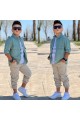 Erkek Çocuk Ceket Gömlek Tişört Jogger Pantolon 3'lü Set Erkek Çocuk Ceket Gömlek Tişört Jogger Pantolon 3'lü Set