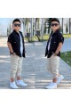 Erkek Çocuk Ceket Gömlek Tişört Jogger Pantolon 3'lü Set Erkek Çocuk Ceket Gömlek Tişört Jogger Pantolon 3'lü Set