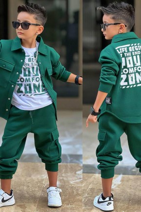 Comfort Cepli Yeşil 3 lü 3 ip Takım